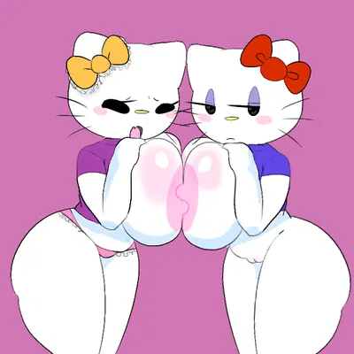 hello kitty (character), mimmy white (hello kitty (series), sanrio) created by savagensfw