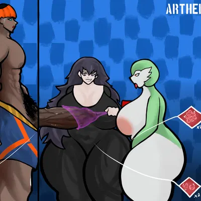 hex maniac, raihan (pokemon) (game freak, nintendo) created by artherarts