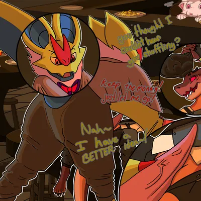 hiro (hirokitty), veks (nintendo, pokemon) created by hirokitty