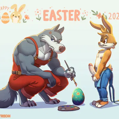 hop (chicobo), wuf (chicobo) (easter) created by chicobo