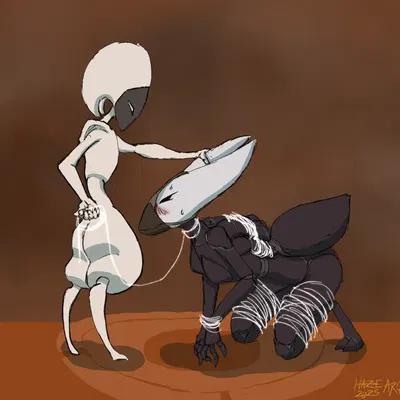 hornet (hollow knight), lace (hollow knight: silksong) (hollow knight: silksong, hollow knight (franchise)) created by sloppyheadwind