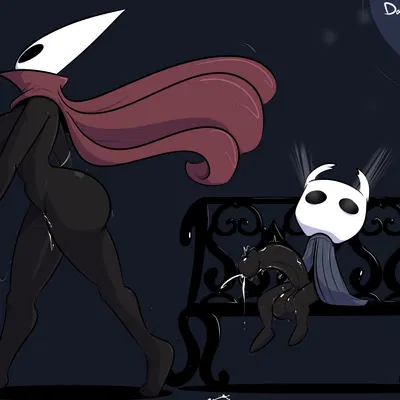 hornet (hollow knight), the knight (hollow knight) (hollow knight (franchise), team cherry) created by davidsanchan