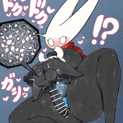 hornet (hollow knight), the knight (hollow knight) (hollow knight (franchise), team cherry) created by osakana2gou