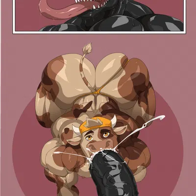 horse venom, mocha (edosoaris), venom (marvel) (marvel) created by lesserconjuror