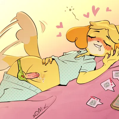 isabelle (animal crossing) (animal crossing, nintendo) created by somik