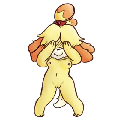 isabelle (animal crossing) (animal crossing, nintendo) created by wdkinc