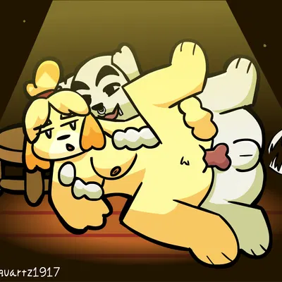 isabelle (animal crossing), k.k. slider (animal crossing, nintendo) created by smokyquartz1917