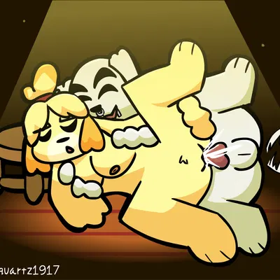 isabelle (animal crossing), k.k. slider (animal crossing, nintendo) created by smokyquartz1917