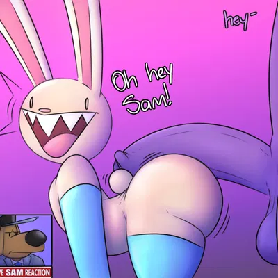 jax (tadc), max (sam and max), samuel dog (glitch productions, live tucker reaction) created by chunknudies