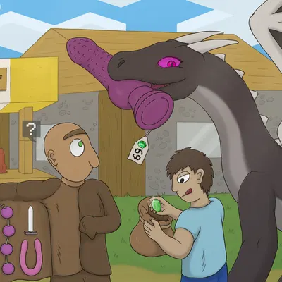 jean (minecraft), steve (minecraft) (microsoft, minecraft) created by strohdelfin