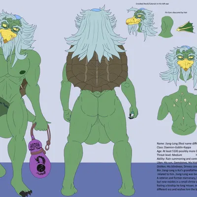 jianglong (rougetenjoname) (asian mythology, east asian mythology) created by rougetenjoname