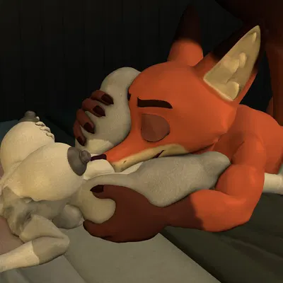 judy hopps, nick wilde (disney, zootopia) created by daemont92