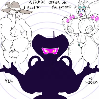 kaede (tits), kreshia (strayparadox), shez'kala (trade offer, trials in tainted space) created by adjatha