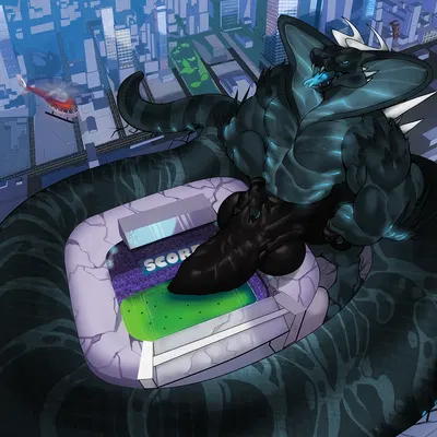 kai'nek (pyronite) created by ectogoat