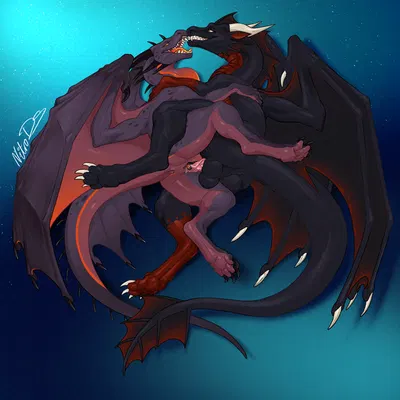 kalinda (dark dragon2694), sythorix (european mythology, mythology) created by nitrods