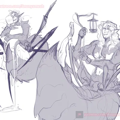 kar'niss (baldur's gate, baldur's gate 3) created by anonysmush