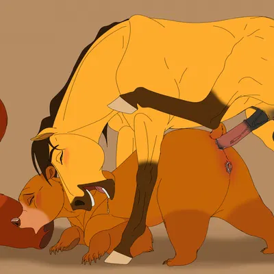 kenai (brother bear), nita (brother bear), spirit (cimarron) (brother bear, disney) created by klaus doberman