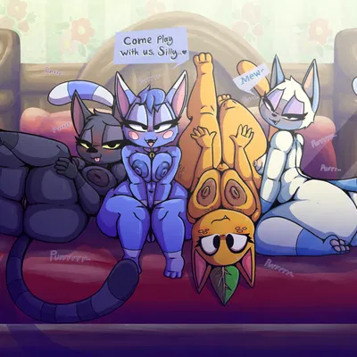 kiki (animal crossing), mitzi (animal crossing), rosie (animal crossing) (animal crossing, nintendo) created by iguanasarecool