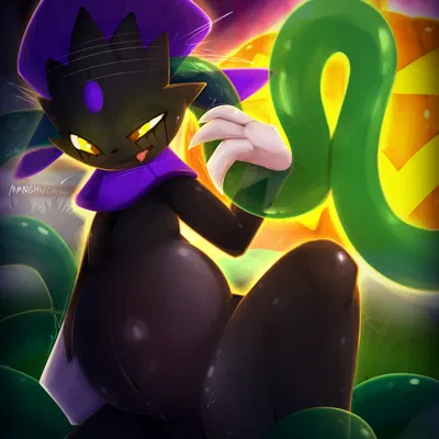 king pumpkin (visionaryserpent) (nintendo, pokemon) created by visionaryserpent