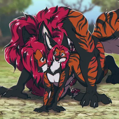 kira kathell, psychofuchs created by shyryp