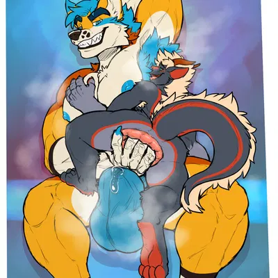 kooper (koopershiba), vyle (character) (mythology) created by theneonfox