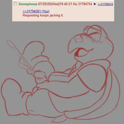 koops (4chan, mario bros) created by nobodyshouse