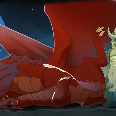 korvold, niv-mizzet (european mythology, hasbro) created by pandoraingrid (artist)