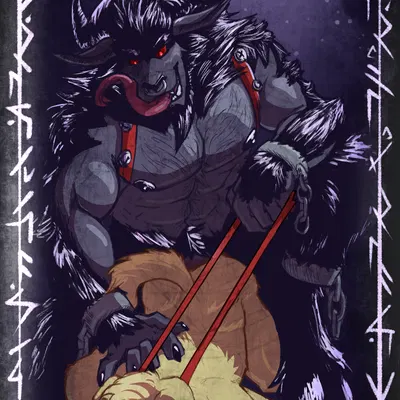 krampus (christmas) created by yarem4