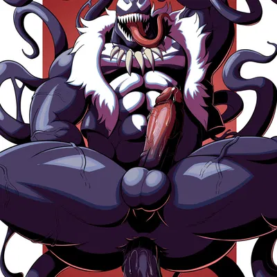 kraven the hunter, venom (marvel) (marvel, patreon) created by warmageragnar