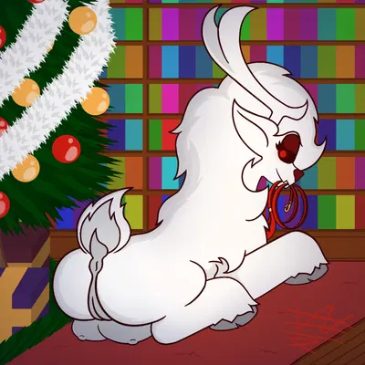 kreamie tempest (christmas, fallout equestria) created by watcoon