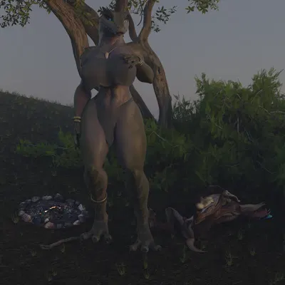 kroxigor (vulgarvictor) (cthulhu mythos, h. p. lovecraft) created by flauntingfornication