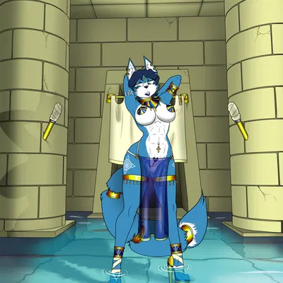 krystal (star fox) (nintendo, star fox) created by madkrayzydave