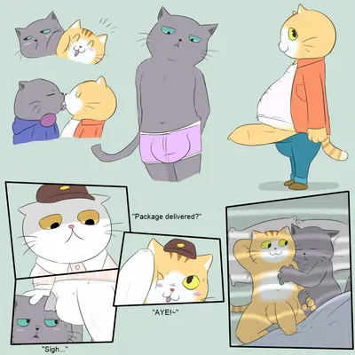 kuehiko roshihara, sukoyama (working buddies!), tapio chatarozawa (working buddies!) created by da~blueguy