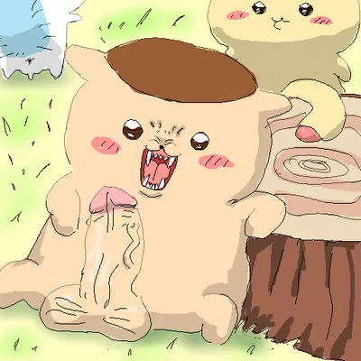 kurimanju (chiikawa), momonga (chiikawa), usagi (chiikawa) (chiikawa, nagano) created by bronzecatworld