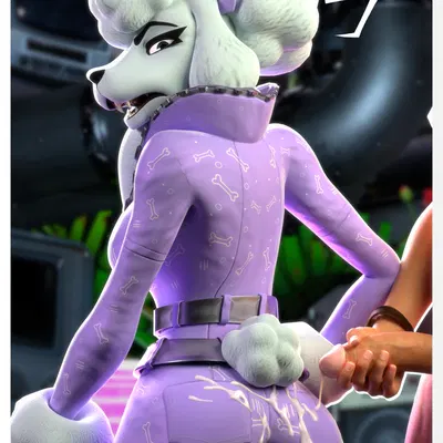 lady poodlina (epic games, fortnite) created by undead h34d