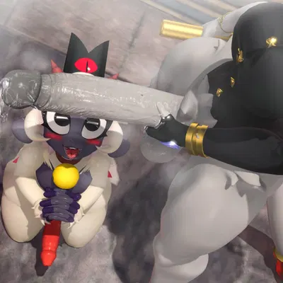 lamb (cult of the lamb), red crown (cult of the lamb), sybil (pseudoregalia) (cult of the lamb, massive monster (studio)) created by theboobedone