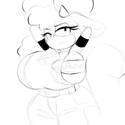 lanolin the sheep (sonic) (idw publishing, sega) created by simoncross