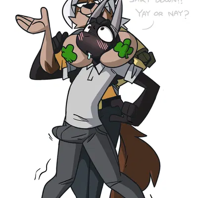 lauren (leonzawolf) (mythology, st. patrick's day) created by pixylbyte