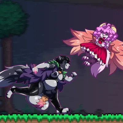 lilithdog (terraria) created by zairuz