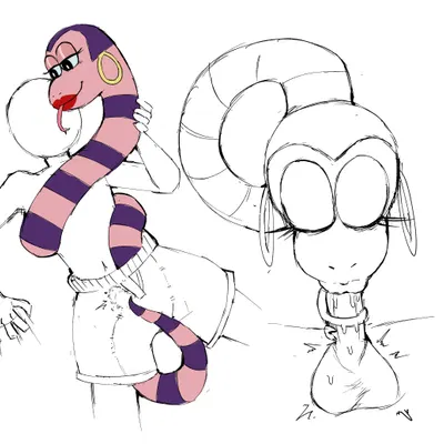 lola boa (brandy and mr. whiskers, disney) created by ferretidk