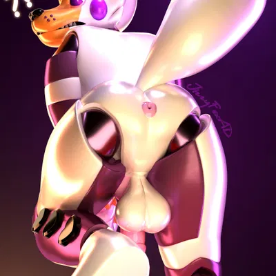 lolbit (fnaf) (five nights at freddy's, five nights at freddy's world) created by jizzyfox