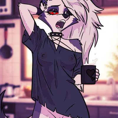 loona (helluva boss) (hellaverse, helluva boss) created by shen hokori