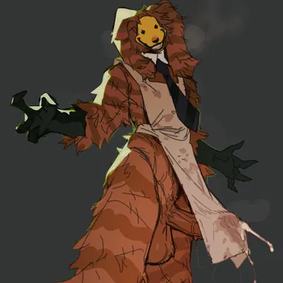 lorenzo waterman (the walten files), pumpkin rabbit (the return of the pumpkin rabbit, the walten files) created by bebebebebe