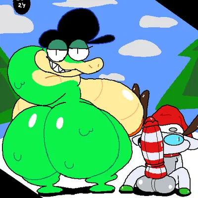 lucy swallows, paxton (luanctoons) (christmas) created by luanctoons