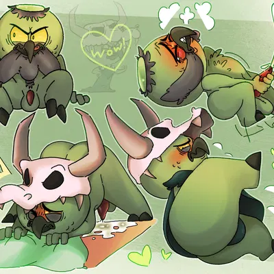 ludo (svtfoe) (asian mythology, disney) created by salamikii