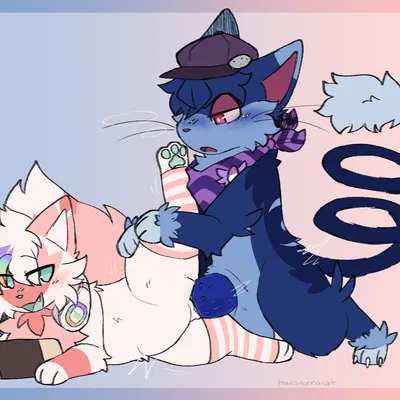 magnolia (celestial wolf), silk (yesthisisgoocat) (nintendo, pokemon) created by transtorracat