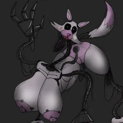 mangle (broken), mangle (fnaf) (five nights at freddy's, five nights at freddy's 2) created by m4n