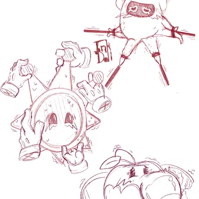 mario bros, nintendo created by inkdoll