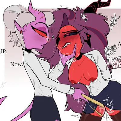 martha (helluva boss), mrs. mayberry (helluva boss) (hellaverse, helluva boss) created by potatonebula