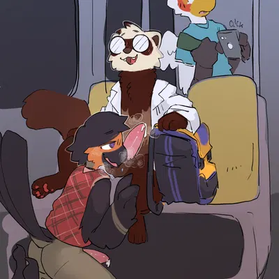 martin (martindosent), percy (percybird), tuko (tukoferret) created by martindosent